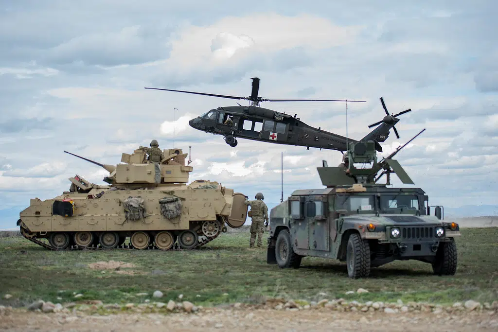 Send Off Held for Nebraska Army National Guard Troops