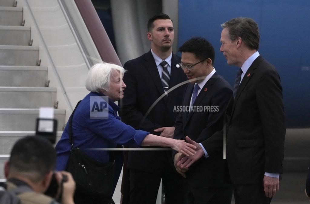 US treasury secretary is in China to talk trade, anti-money laundering and Chinese 'overproduction' - Vimarsana News