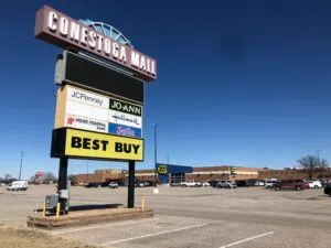 The indoor era of Conestoga Mall has come to an end