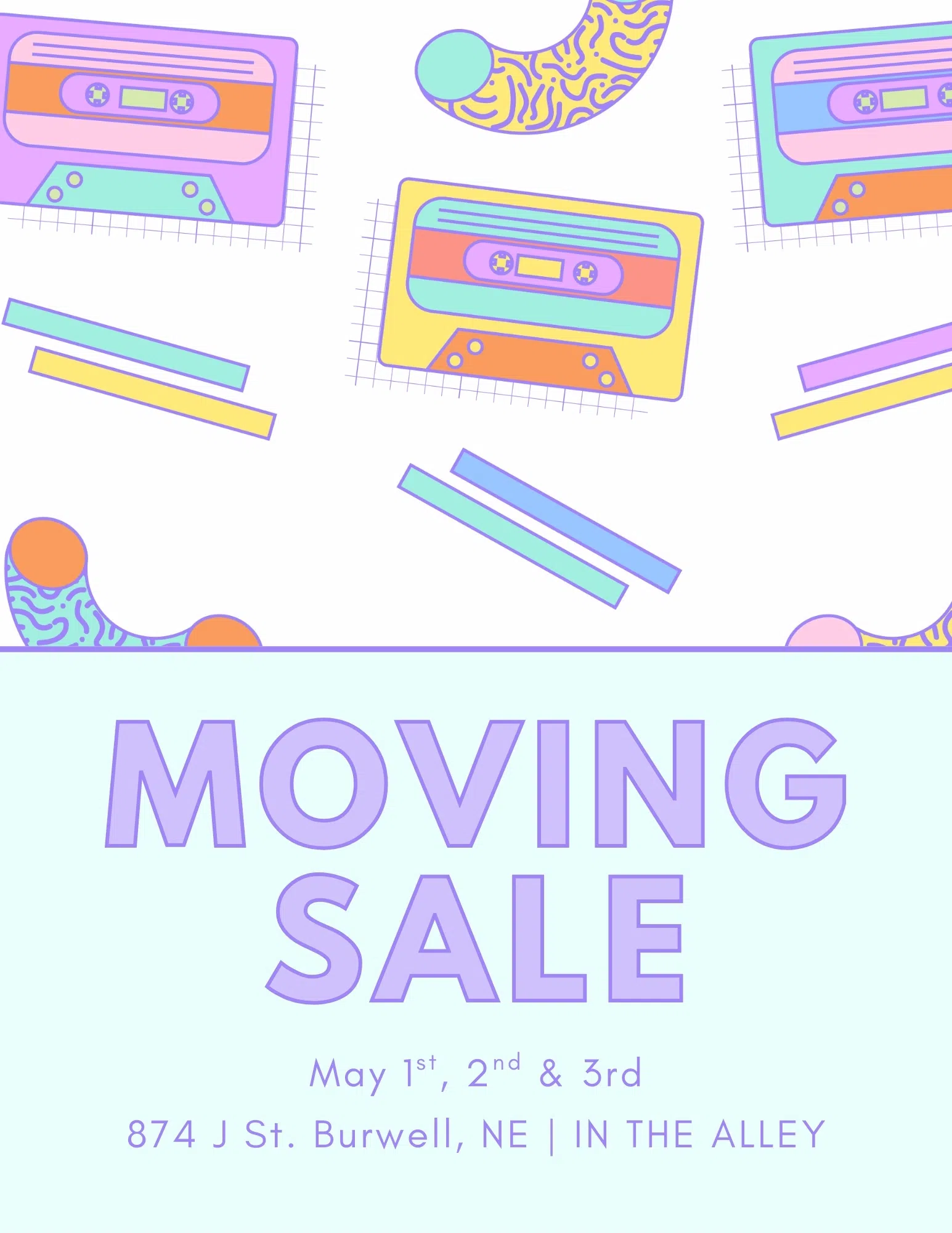Moving Sale | May 1st, 2nd & 3rd