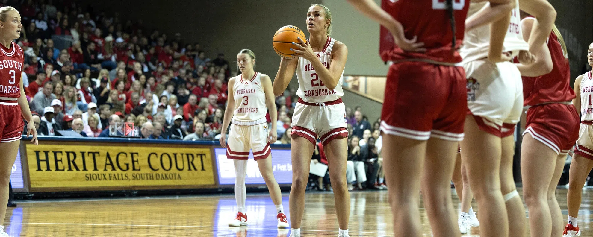 Huskers to Battle Bison in Sioux Falls
