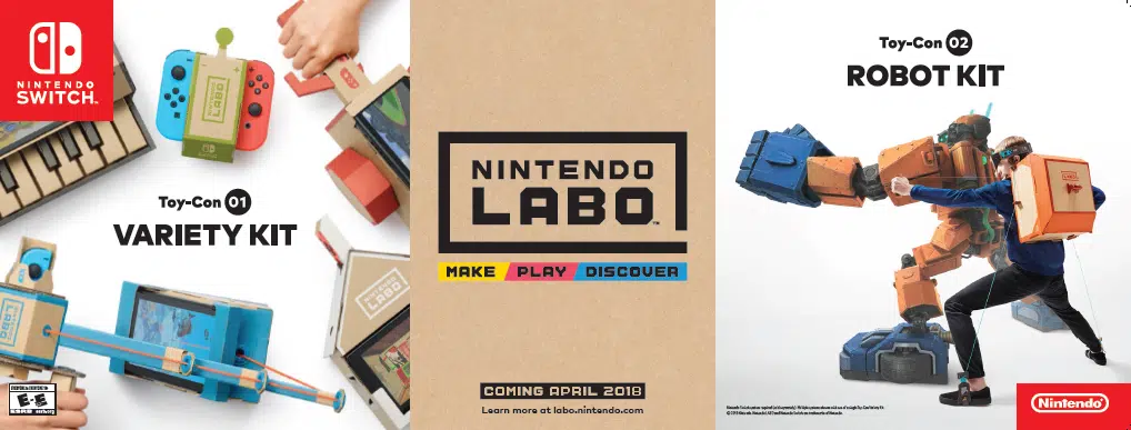 Nintendo Announces Games for Labo VR