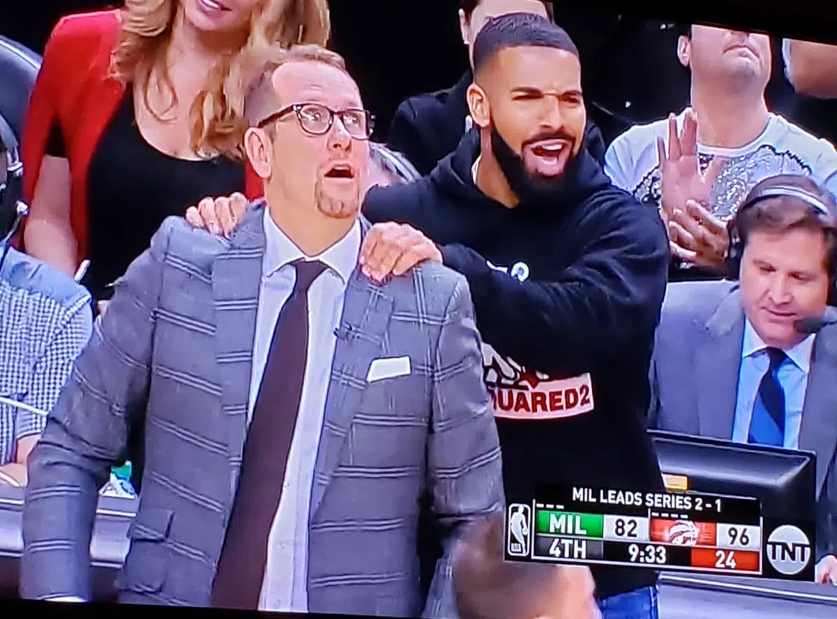 NBA Asks the Toronto Raptors to Tell Drake to Tone it Down