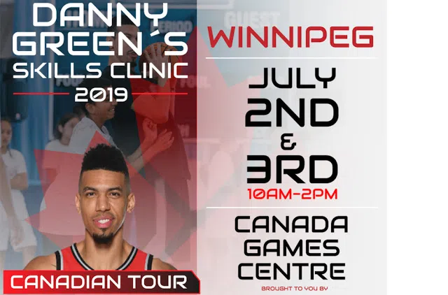 Toronto Raptor and NBA Champion, Danny Green Coming to Winnipeg