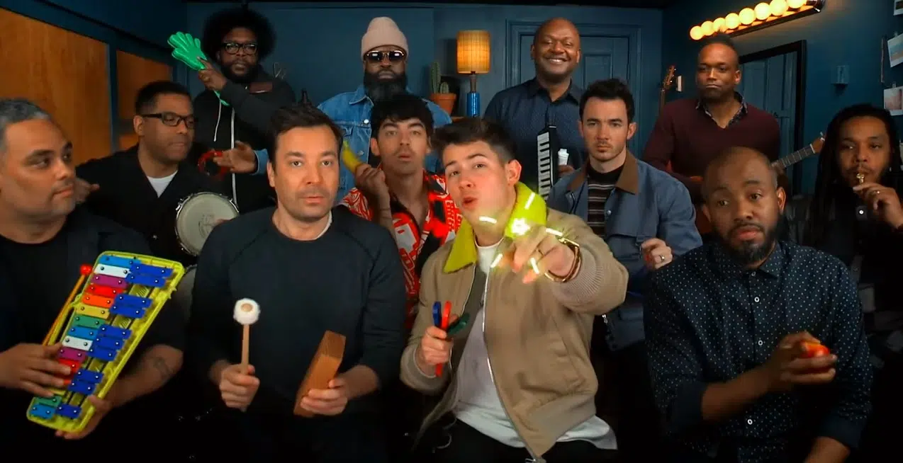 The Jonas Brothers' Classroom Instruments Performance With Jimmy Fallon