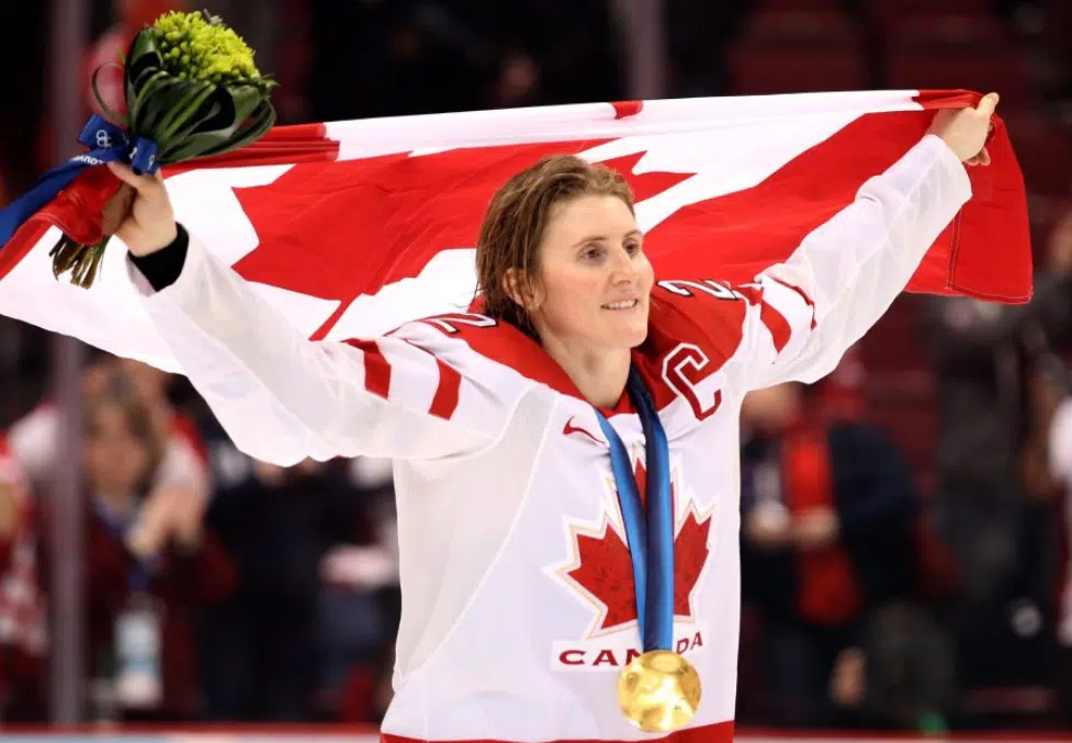 Hayley Wickenheiser is in the 2019 Hockey Hall of Fame Class