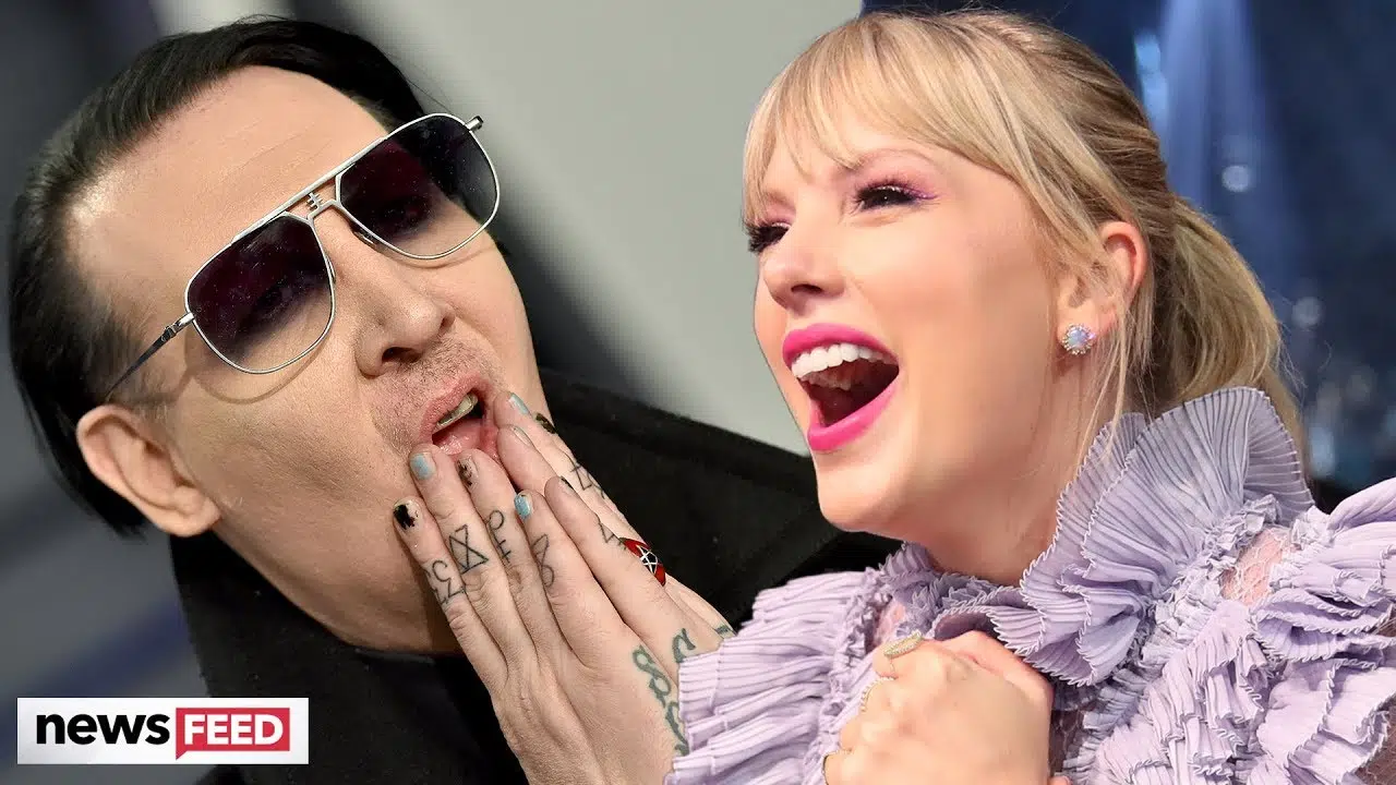 Marilyn Manson Hung Out With Taylor Swift and The Jonas Brothers Last Weekend [PICS]