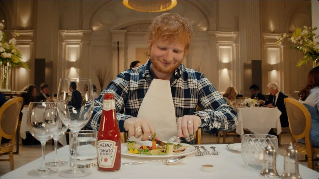 Ed Sheeran Stars in Actual Heinz Ketchup Commercial, Based on His Idea [VIDEO]