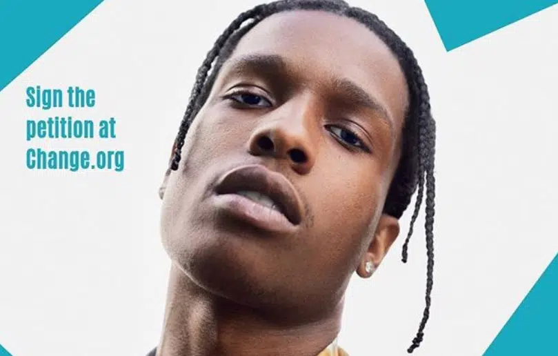 Petition to Free A$AP Rocky