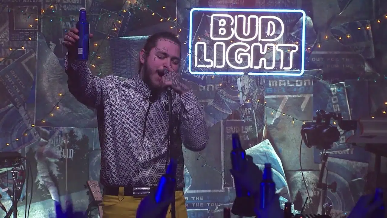 Post Malone Debuts Very On-Brand, Special Edition Bud Light Can [PIC]
