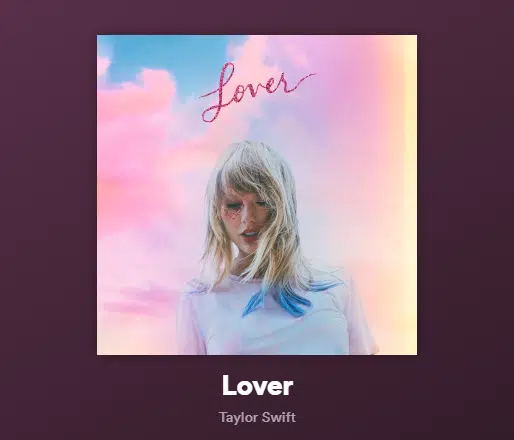 Taylor Swift Drops “Lover”