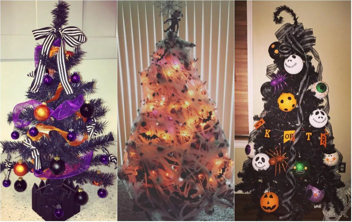 Halloween Christmas Trees Are a Thing Now, and They're Really Cool and Creepy