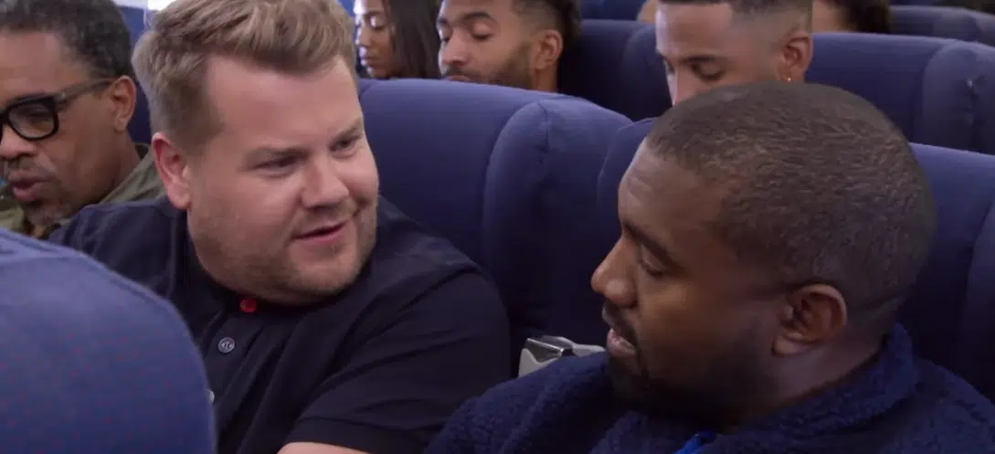 Kanye West ‘Airpool Karaoke’ with James Corden 