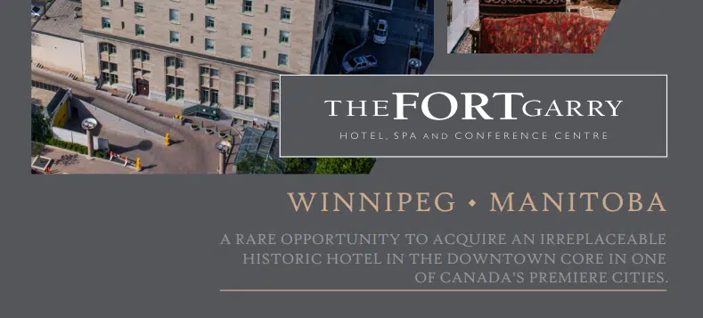 The Fort Garry Hotel is For Sale