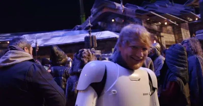 Ed Sheeran Appears in a New STAR WARS Teaser, So Rumors of His EPISODE IX Cameo May Be True [VIDEO]