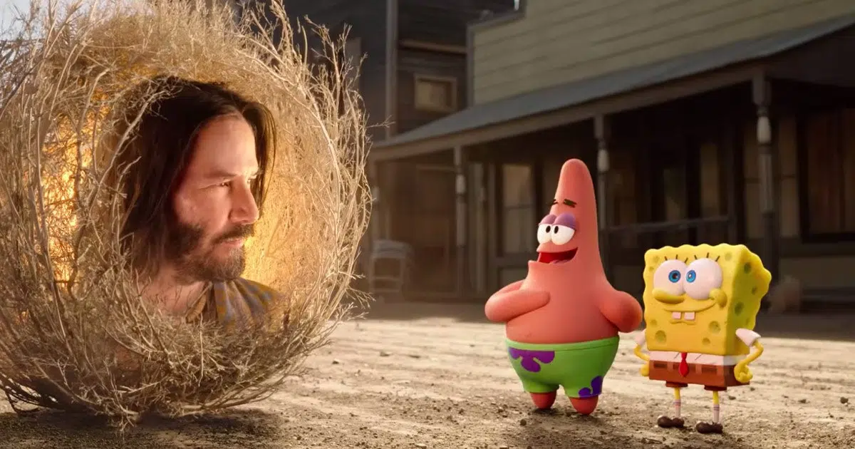 Keanu Reeves Is A Sage Tumbleweed In ‘The SpongeBob Movie: Sponge On The Run’ Trailer