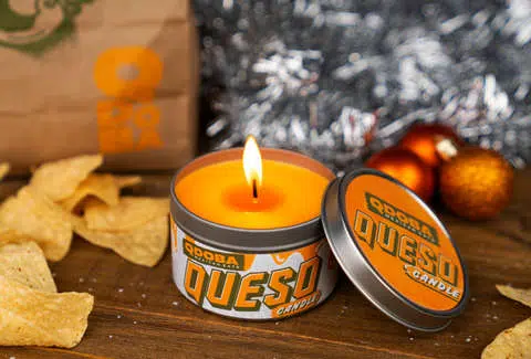 Love the smell of Cheese? Qdoba is selling a queso candle just for you...