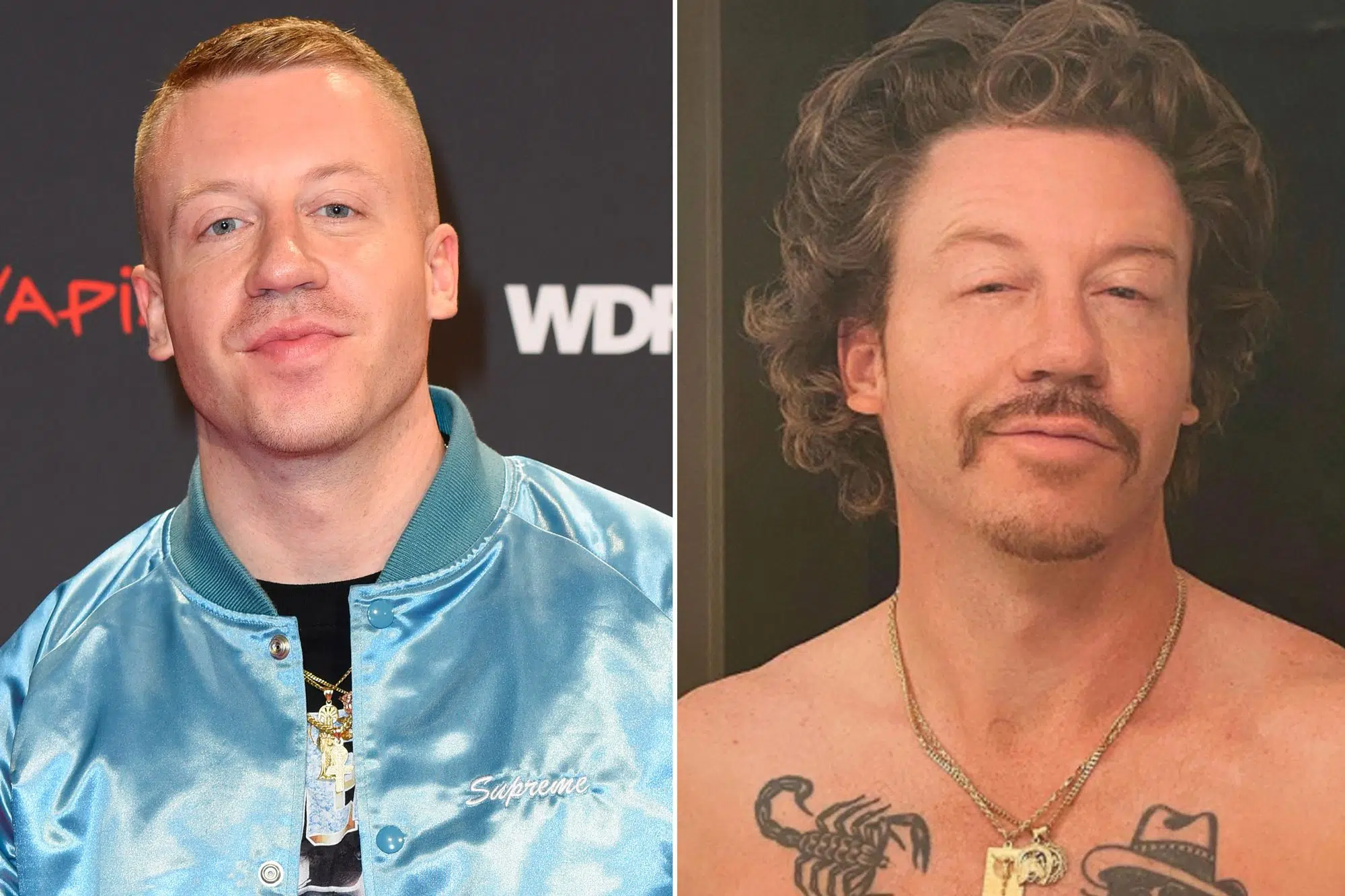 Macklemore Is Sporting a Truly Weird New Look in Quarantine