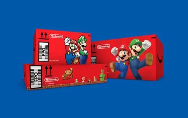 Nintendo and Amazon Team Up for Special Packaging