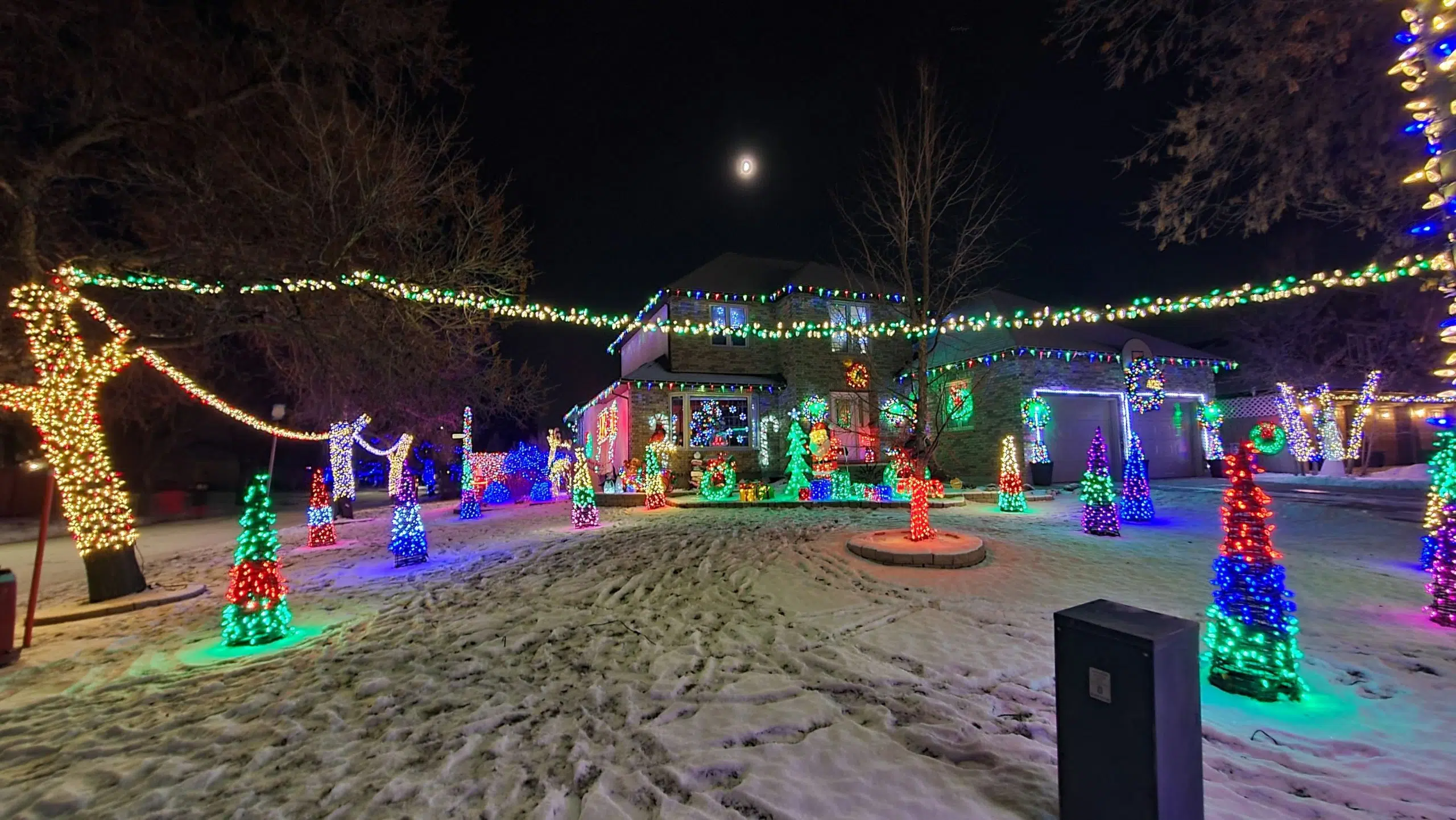 Winnipeg Christmas Lights Map