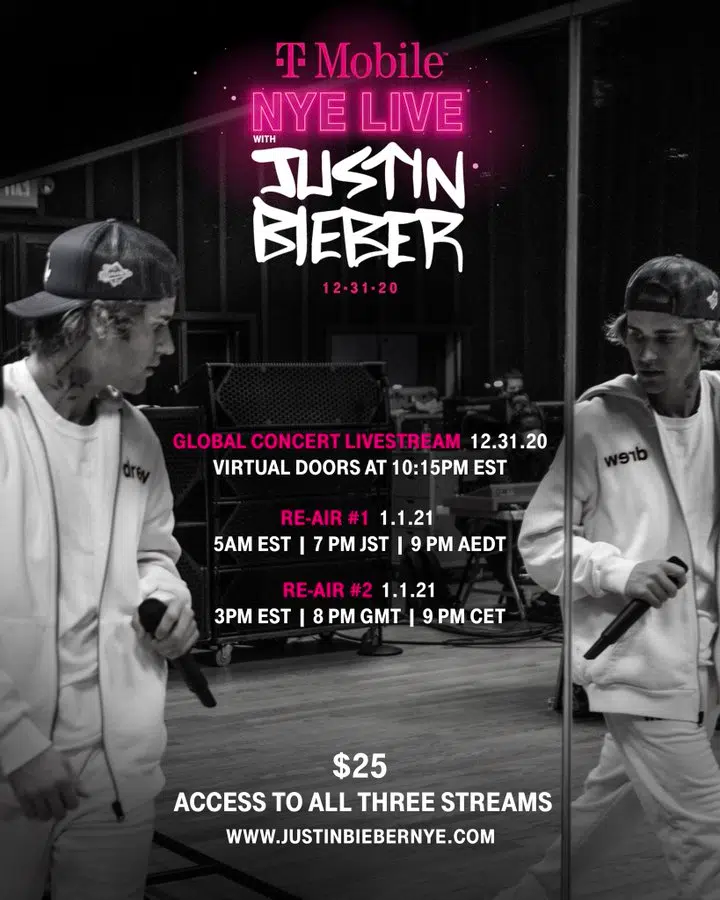 Justin Bieber's NYE Special Coming Thursday