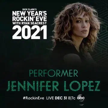 JLo To Headline "Dick Clark's New Year's Rockin' Eve"