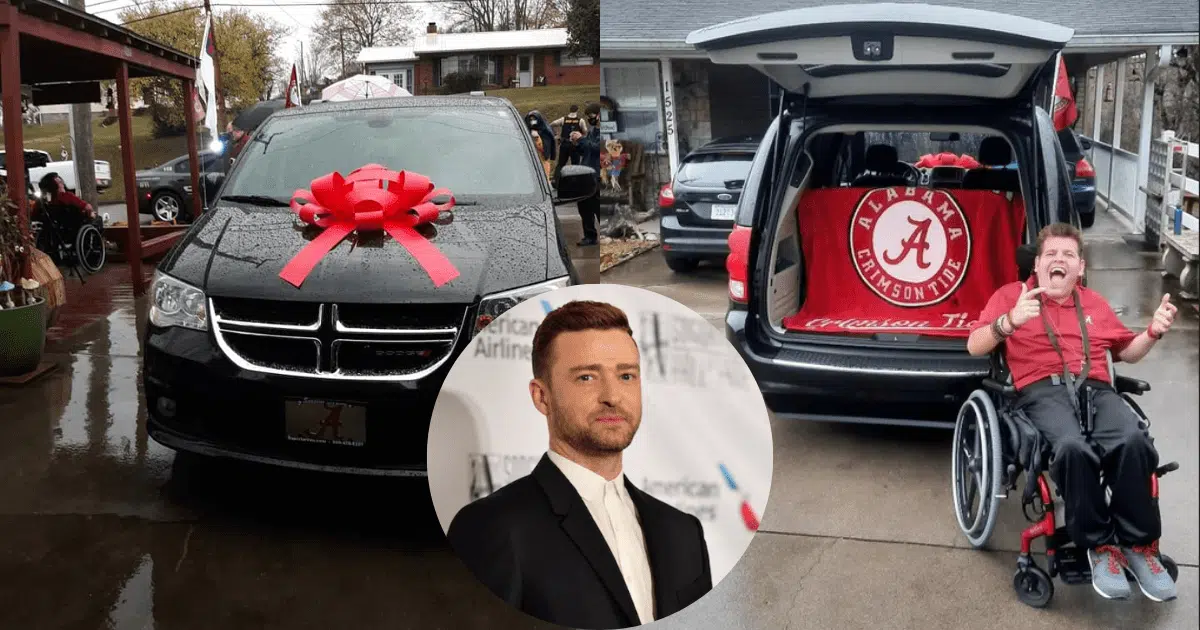 Justin Timberlake Purchases Wheelchair-Accessible Van for 17-Year-Old With Cerebral Palsy [VIDEO]