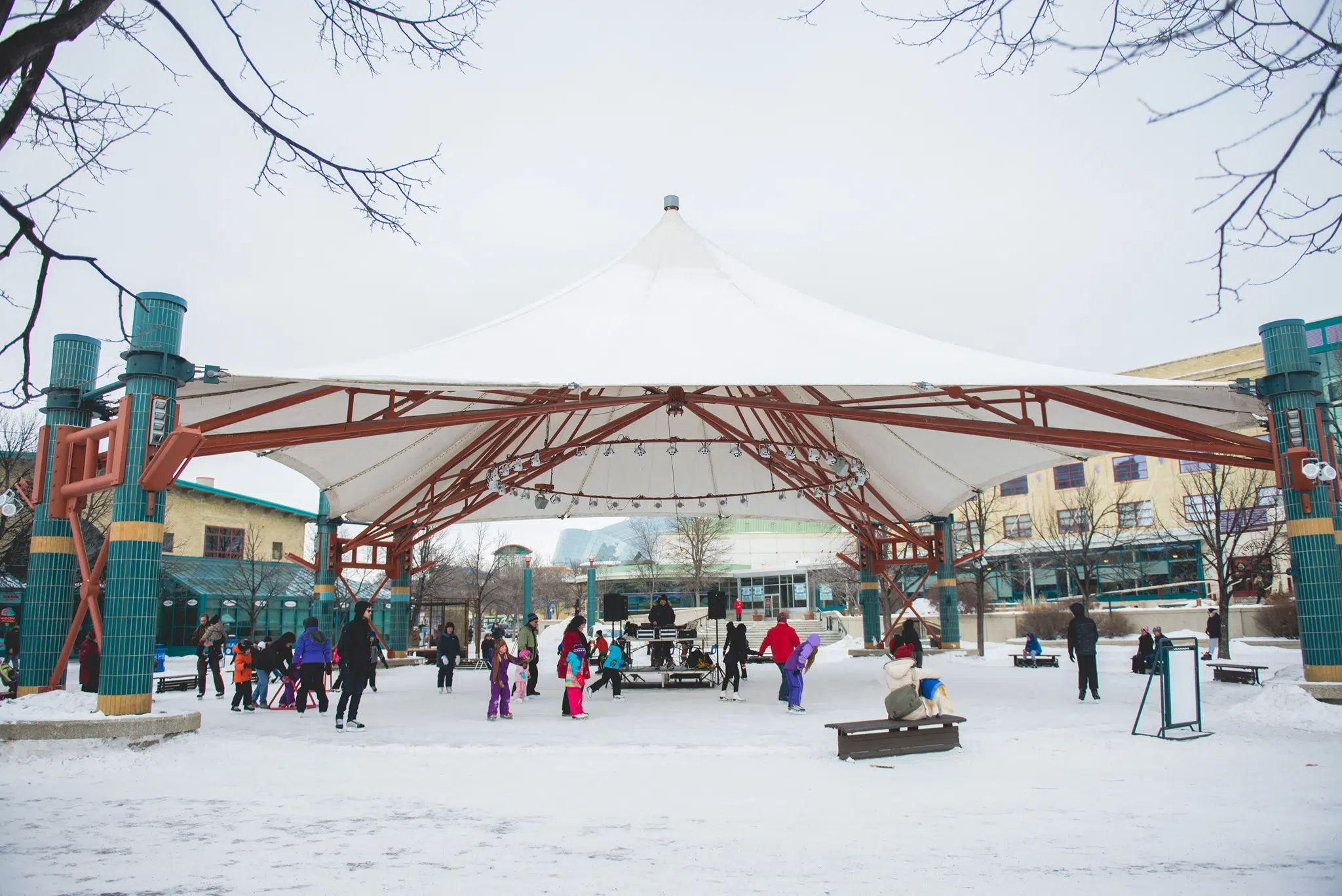 The Forks Opens More Skating Trails