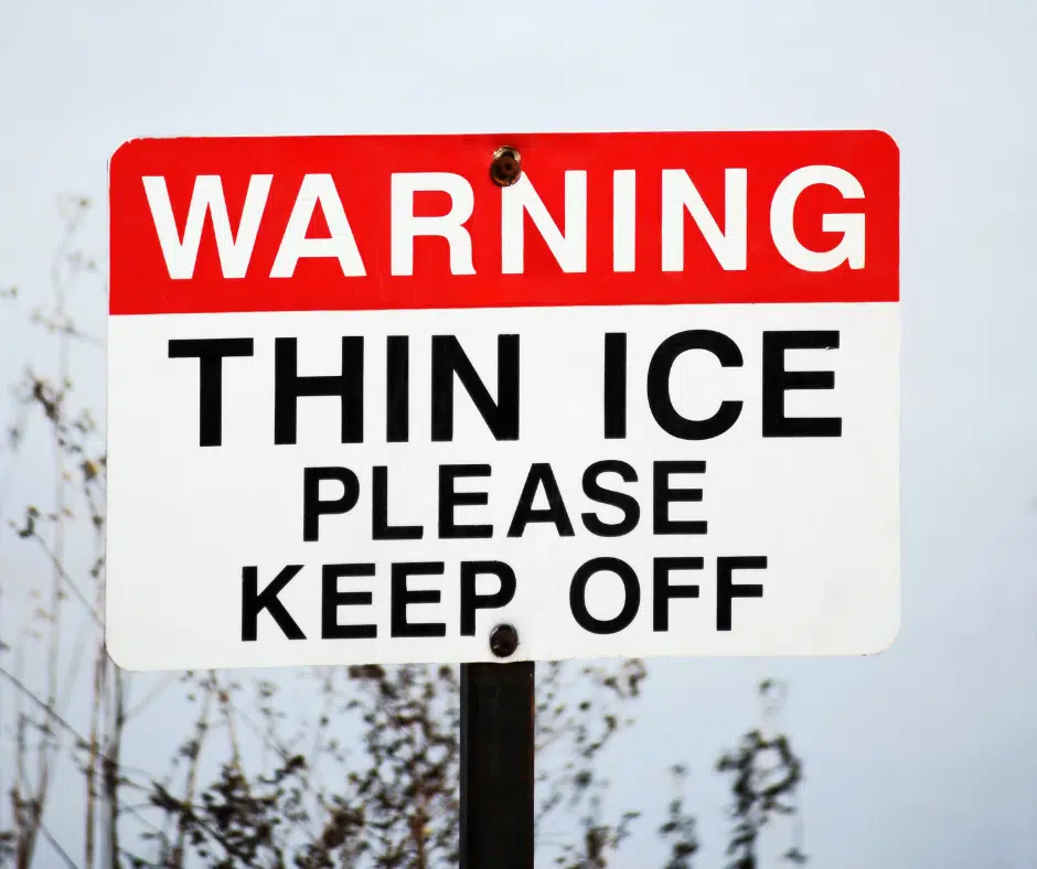 Don't Go On The Ice!!!