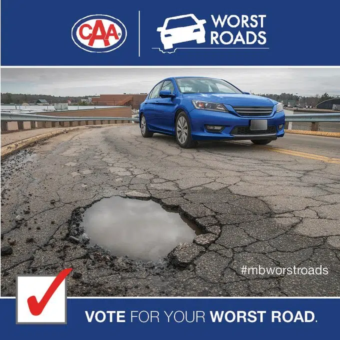 CAA Worst Roads Campaign Is Back