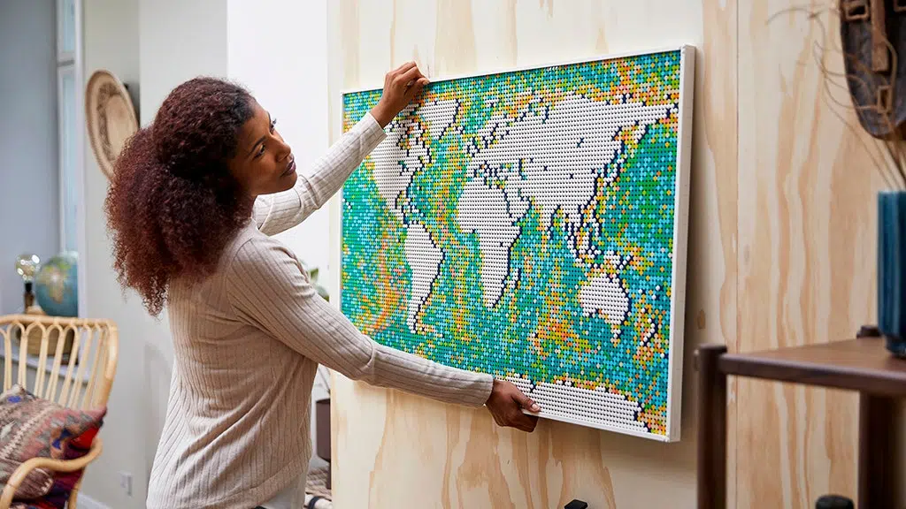 Lego Announces Its Biggest Set Ever - The Lego Art World Map