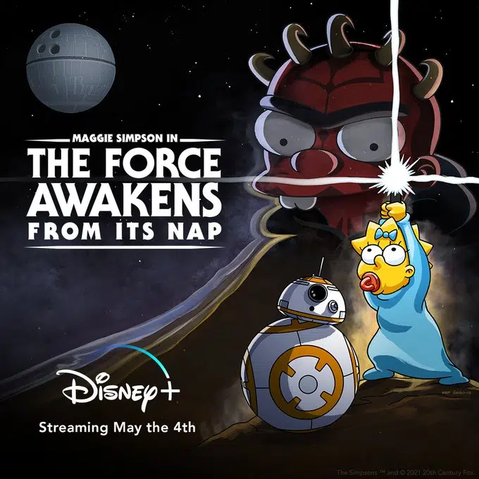 Celebrate May 4th With A New Simpsons/Star Wars Short