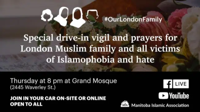 Drive-Through Vigil Being Held Tonight For London, ON Victims