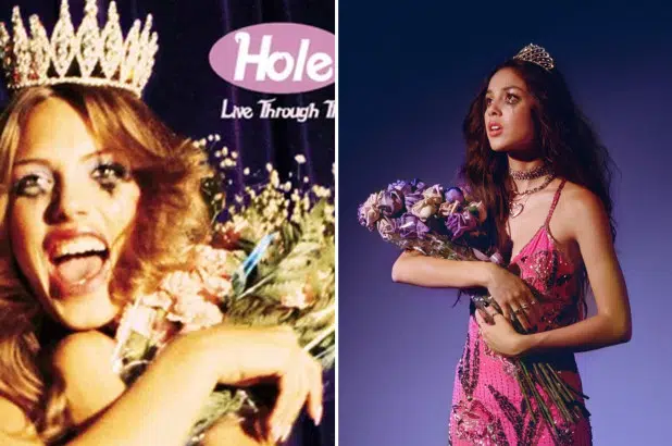 Courtney Love Accuses Olivia Rodrigo of Copying Hole Album Cover [PIC]