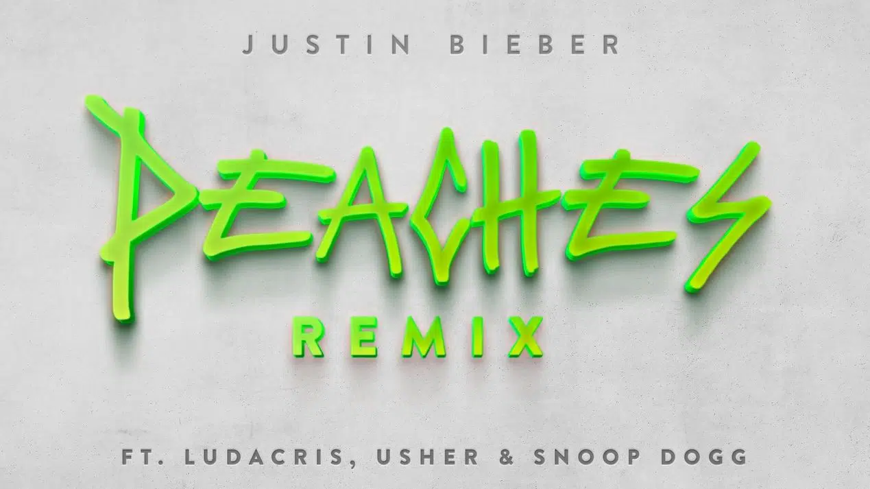 [LISTEN] Justin Bieber 'Peaches' Remix Ft Ludacris, Usher & Snoop Dogg