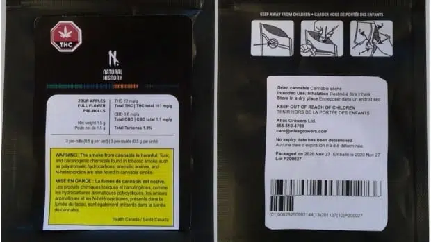 Health Canada Issues Recall For Some Pre-Rolled Joints