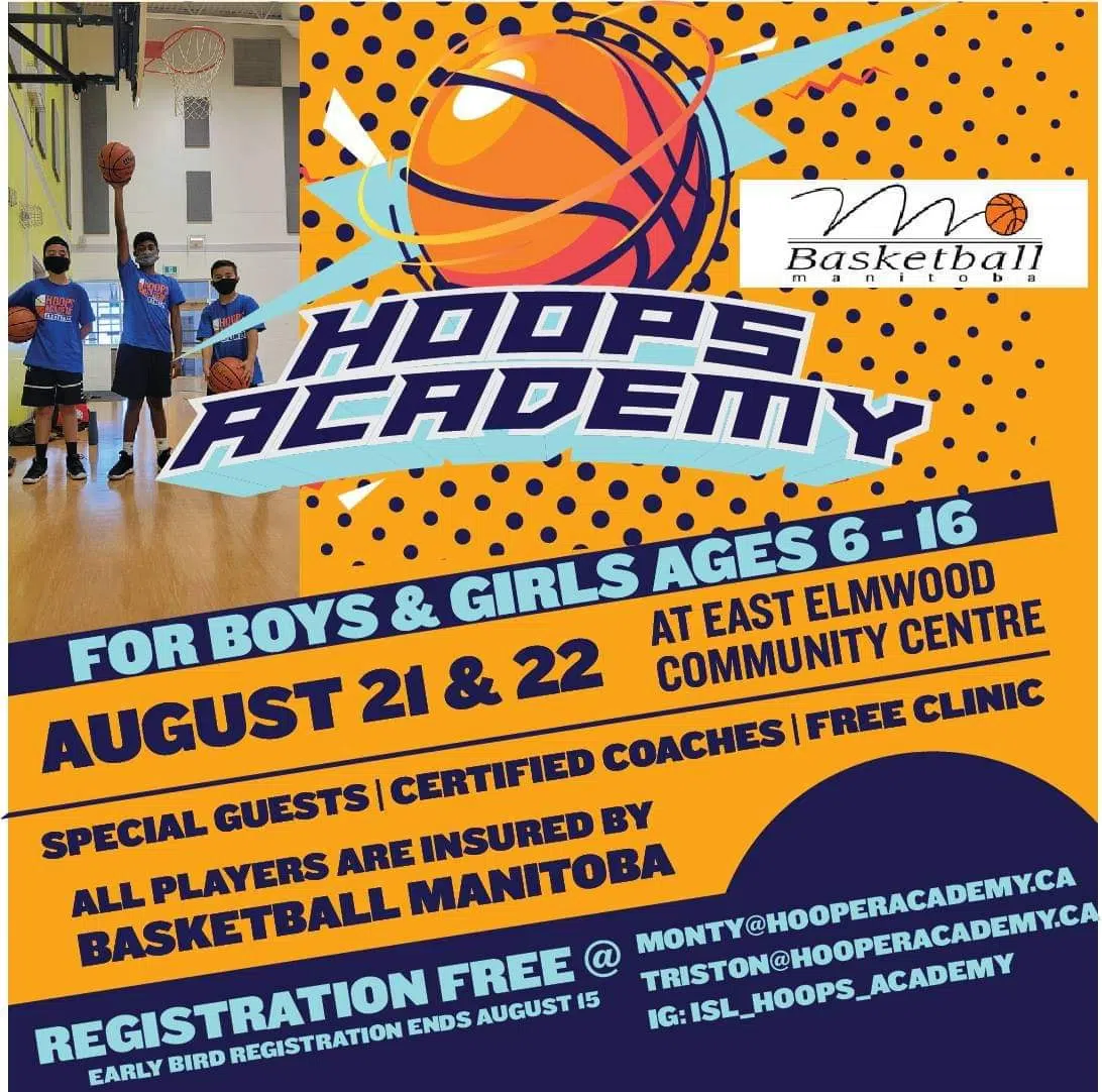 Hoops Academy Is Offering A Free Basketball Clinic For Kids!