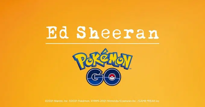 Ed Sheeran Teases Pokemon Go Collab
