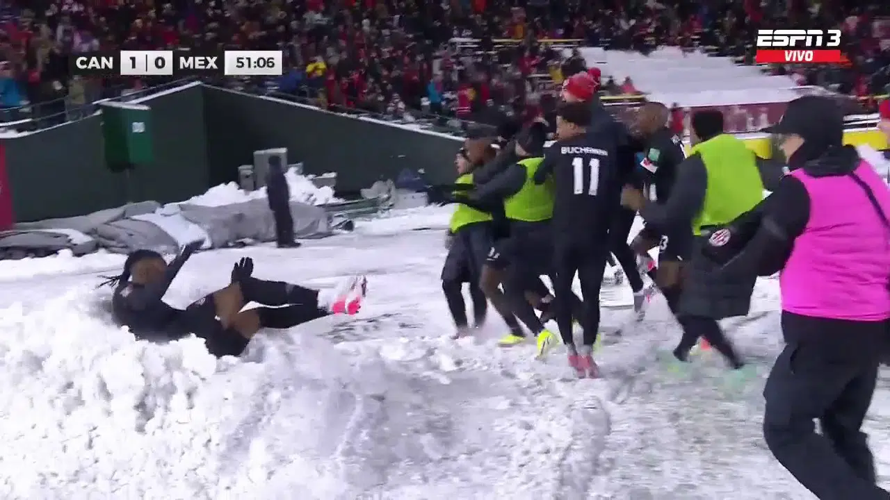 [WATCH] Canada's Men's Soccer Team With The Most Canadian Celly Ever