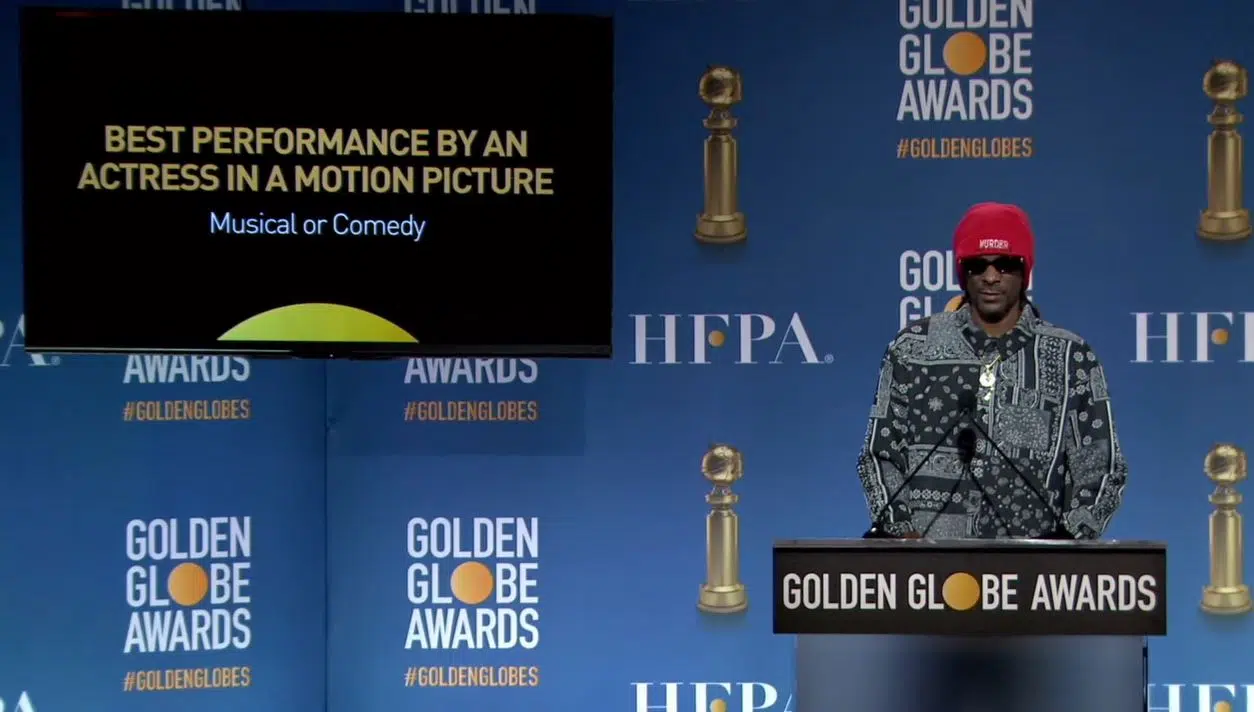 [WATCH] Snoop Dogg Hilariously Mispronounces Names At The Golden Globes Nominations
