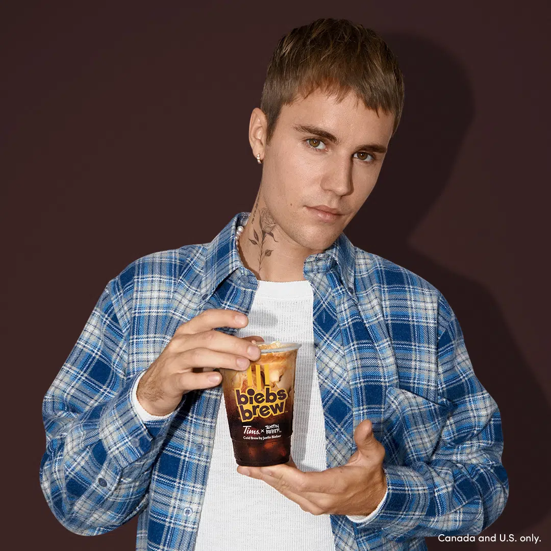 Justin Bieber Teams Up With Tim Hortons Again for "Biebs Brew"