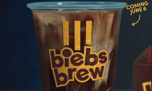 Justin Bieber Launching His Tim Hortons Cold Brew Coffee on Monday