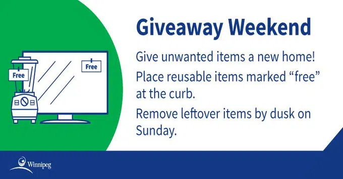 Winnipeg's Got Another 'Giveaway Weekend' Coming Up