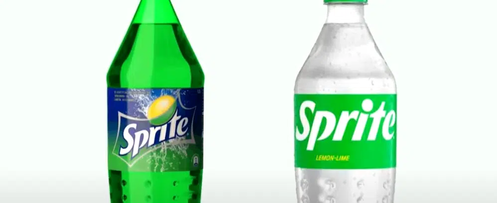 Sprite is Changing Their Iconic Green Bottle to be More Environmentally Friendly