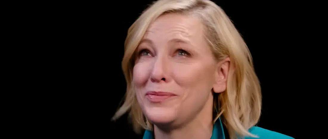 (Hot Ones) Cate Blanchett Pretends No One's Watching While Eating Spicy Wings