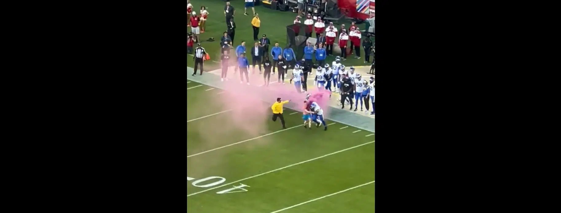 [WATCH] Man Runs On Field During NFL Game And Gets Destroyed