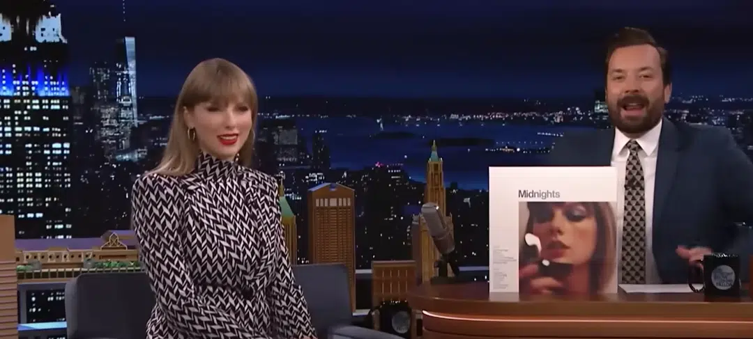 Taylor Swift Visits Jimmy Fallon to Talk Her New Music and Videos