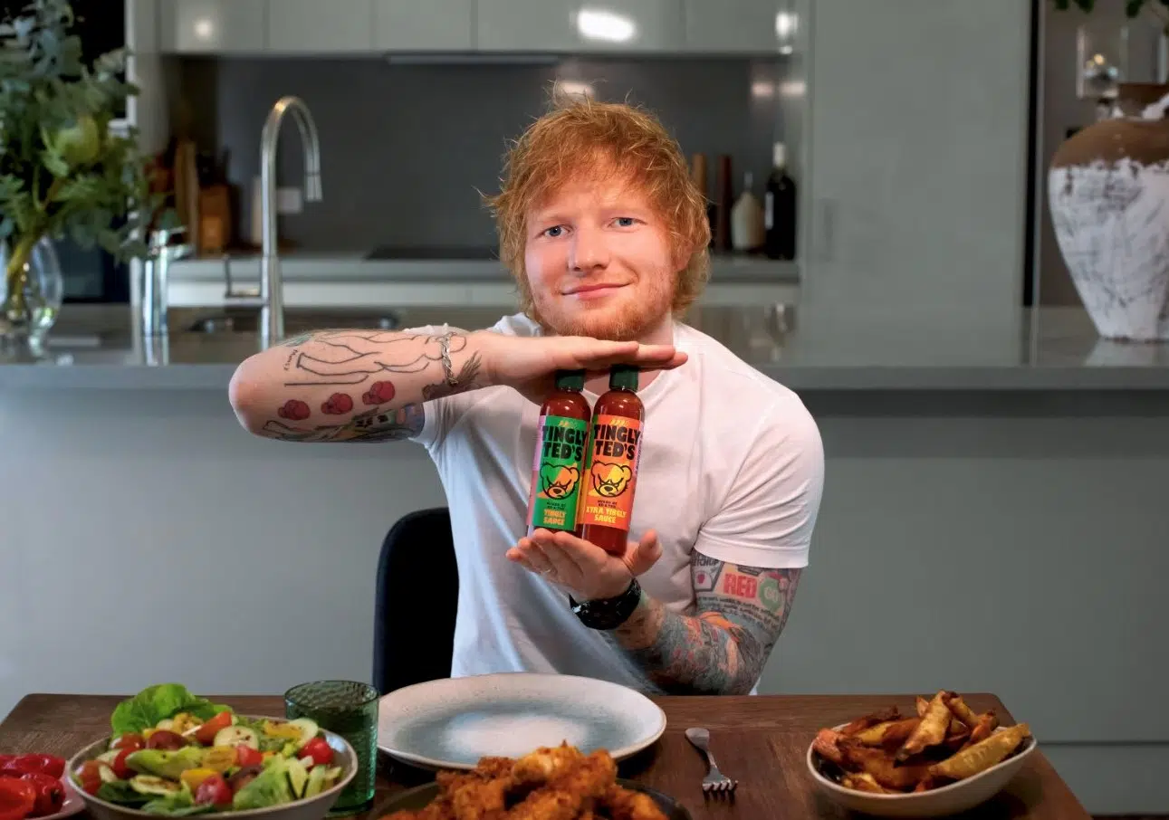 Ed Sheeran Launches His Own Brand of Hot Sauce