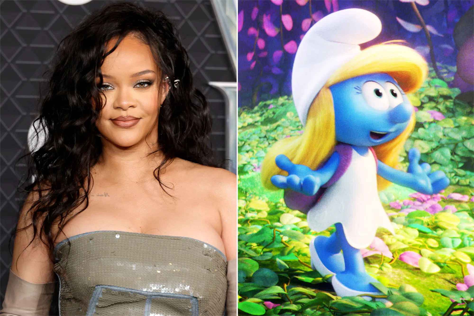 Rihanna Cast as Smurfette in Upcoming "Smurfs" Movie