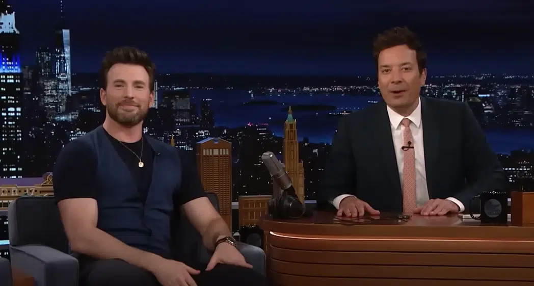 (The Tonight Show Starring Jimmy Fallon) Whisper Challenge with Chris Evans